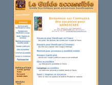 Tablet Screenshot of guide-accessible.com